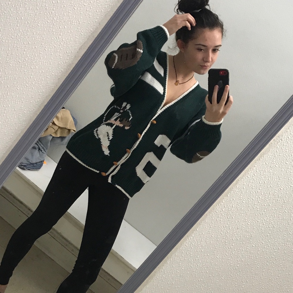 Sparty cardigan